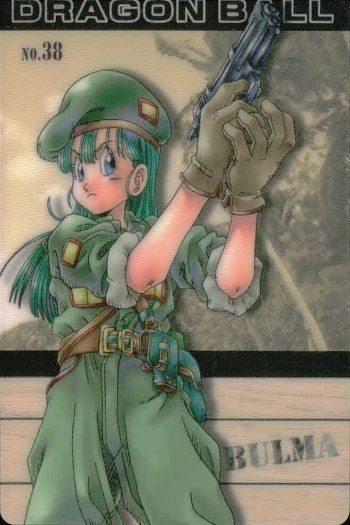 カード ドラゴンボール グミカード 38 ブルマ グミカ