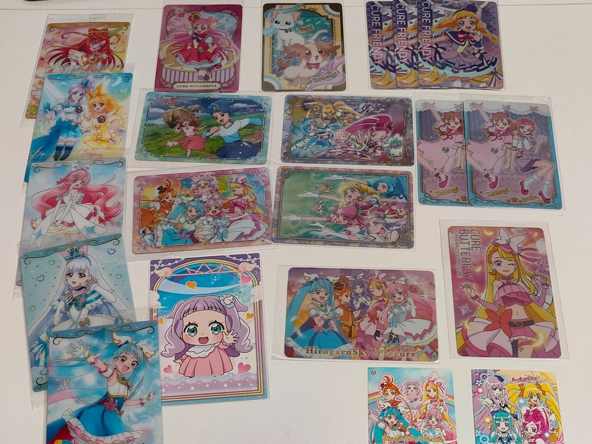 カード プリキュアオールスターズF キラキラカードグミ カード まとめ 他 ウエハース 未開封