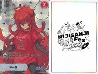 カード にじさんじフェス 2022 コレクションカード レア まとめ 錦鹿譌子 錦水勝 宮リオン ドーラ
180/236 vtuber ホロ キラ サムネイル 5