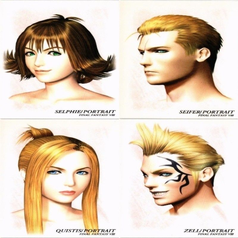 セルフィ サイファー キスティス ゼル FF8 ファイナルファンタジー アートミュージアム カード まとめ