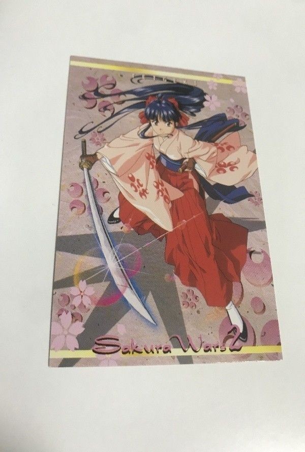 anime-8 カード サクラ大戦 2 非売品 プロモ 君、死にたもうことなかれ レア プロモーション