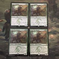 MTG マジックザギャザリング カード まとめ ティムールの戦巫師/Temurwar Shaman 4枚セット 81 サムネイル 1