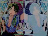 カード あんさんぶるスターズ あんスタ SP まとめ クリア 蓮巳 敬人 (CV.梅原 裕一郎) 守沢 千秋 朱桜司 大神 晃牙 (CV.小野 友樹) 52 49 101 102 カードコレクションガム コレクション サムネイル 2
