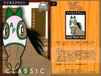 カード まとめ 馬なり1ハロン劇場 シアター ワンダーパヒューム チョウカイキャロル アドラーブル 
イソノルーブル ダンスインザダーク タヤスツヨシ 
ウイニングチケット アイネスフウジン フラワーパーク 競馬 馬 よしだみほ サムネイル 9