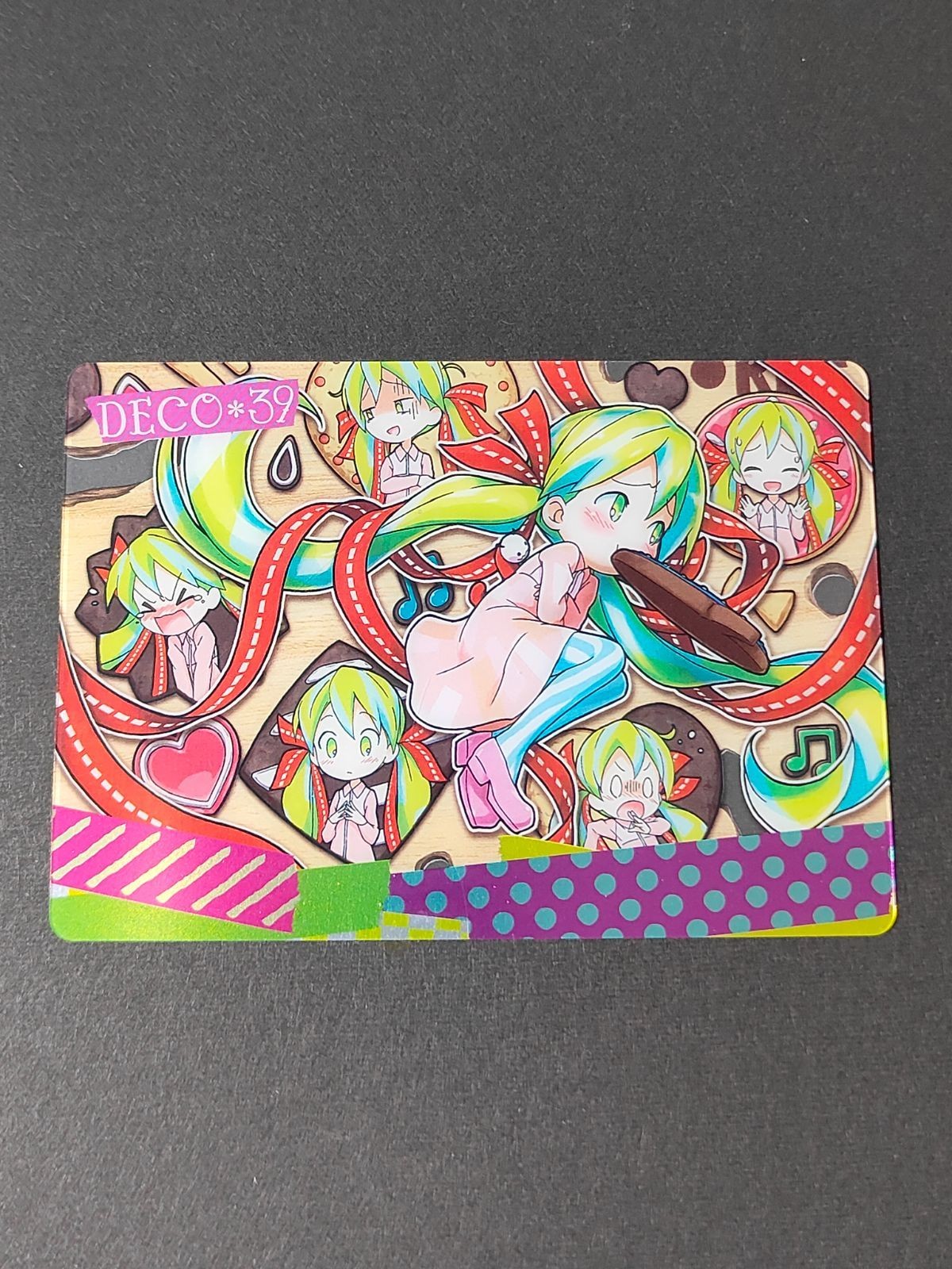 初音ミク DECO*27 カード プロセカ 森永 クリアカード ウエハース