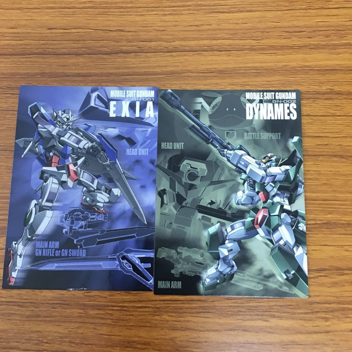 Gundam 00 Carddass Masters Exia Dynames Card Lot