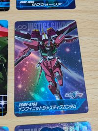 ガンダムSEED DESTINY カードダス カード ザ・コンプリートカード アスラン・ザラ アスラン レアカーﾄﾞセット セイバーガンダム インフィニット ジャスティスガンダム イージスガンダム サムネイル 2