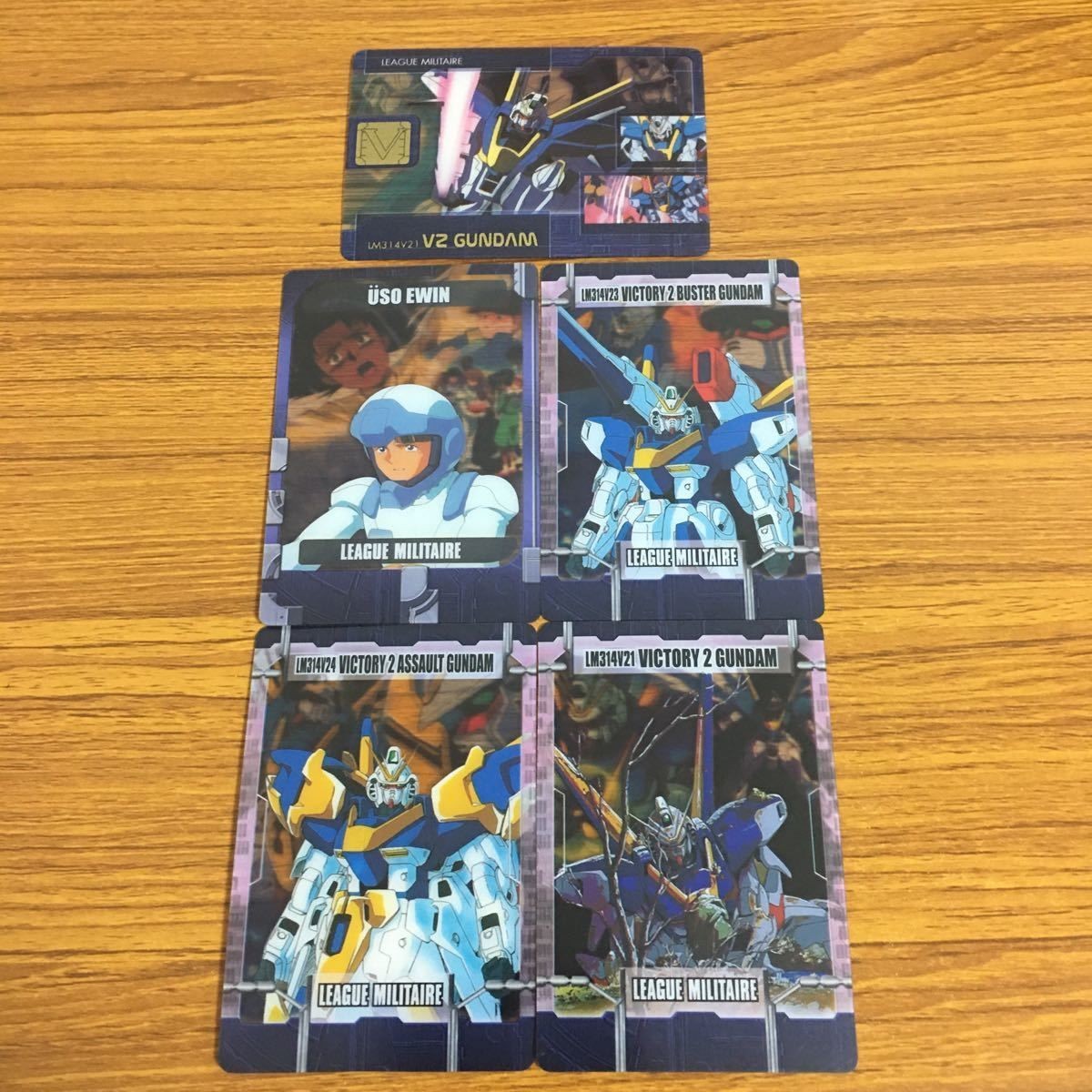 クリア カード トレカ まとめ ガンダム V2 バスター ウッソ エヴィン アサルト 45