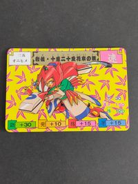 オニヒメ からくり剣豪伝 ムサシロード マインド スタジオぴえろ カード バンダイ 1991 サムネイル 1