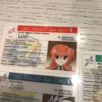 交渉歓迎 リリカルなのは IDカード 初回特典 dvd カード ca10-2 0720 サムネイル 2