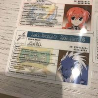 交渉歓迎 リリカルなのは IDカード 初回特典 dvd カード ca10-2 0720 サムネイル 4