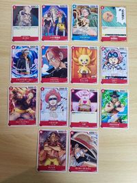 ワンピースカードゲーム シャンクス ロー P-016 017 018 019 020 021 022 第2段入場者プレゼント まとめ o12-1 0223 m009