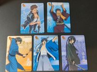銀魂 カードダス カード クリアコレクション まとめ 桂小太郎 志村新八 山崎退 近藤勲 411 416 417 413 555