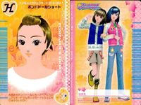 カード オシャレ魔女 ラブ and ベリー ヘア＆メイクアップ まとめ H しなやかセレブ ポンパドールショート はなやかヴィーナスヘア クールニット 着せ替え 美少女 サムネイル 3