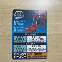 Dia Block Droid Card Kawada Japanese Vintage サムネイル 1