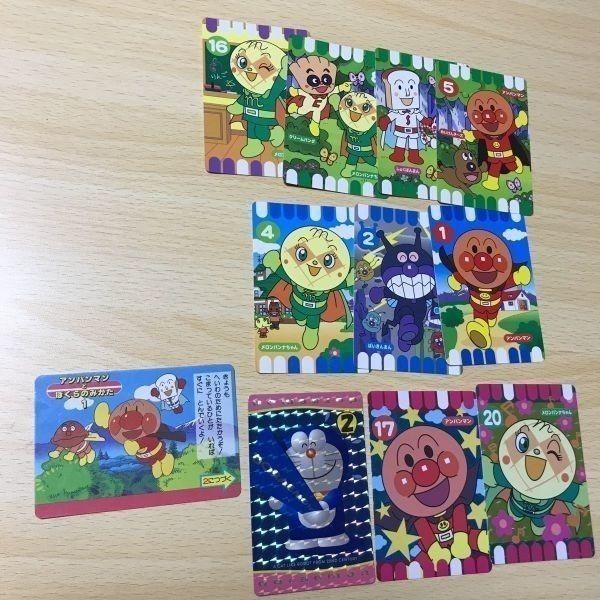 交渉歓迎 uca6-2 カード アンパンマン ドラえもん キラ レア マイナー バンプレカード バンプレスト バンダイ まとめ 0120