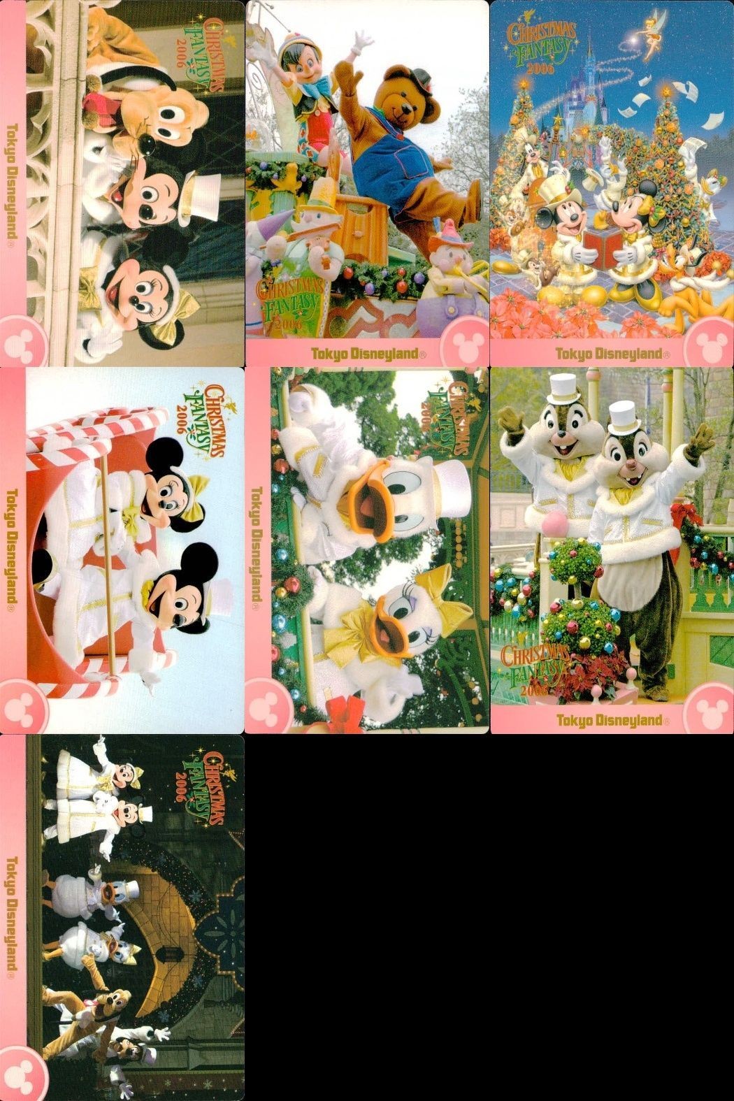 ディズニー コレクション カード まとめ 【 Christmas Fantasy 2006
クリスマス・ファンタジー 2006】 パレード 東京 ディズニーリゾート DISNEY ミッキー