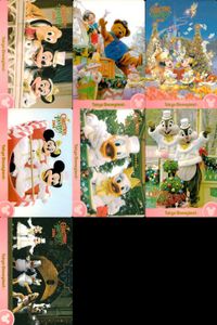 ディズニー コレクション カード まとめ 【 Christmas Fantasy 2006 
クリスマス・ファンタジー 2006】 パレード 東京 ディズニーリゾート DISNEY ミッキー サムネイル 1