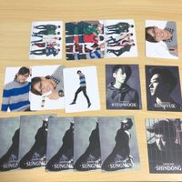 super junior カード スターコレクション まとめ ソンミン シンドン リョウク ヒチョル イトゥク ウニョク sung min h053 o14-1 0124 サムネイル 5