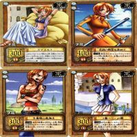 One Piece Nami Bikini Card Lot Carddass Hyperbattle