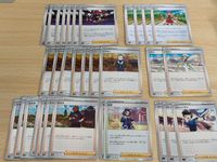 Pokemon Holo Mirror Pokeball Serena Mikuri Cynthia Card Lot