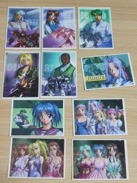 Seraph Machine Liveblade Card Lot Anime Japanese