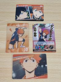 Haikyuu Hinata Shoyo Top Rare Clear Card Baboka TCG