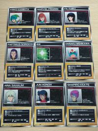 スクランブルギャザー カード スーパーロボット大戦 SRW パイロット まとめ P-122 P-126 P-127 ファ マーベル 神北恵子 イデ 西川大作 シロッコ P-135 サムネイル 1