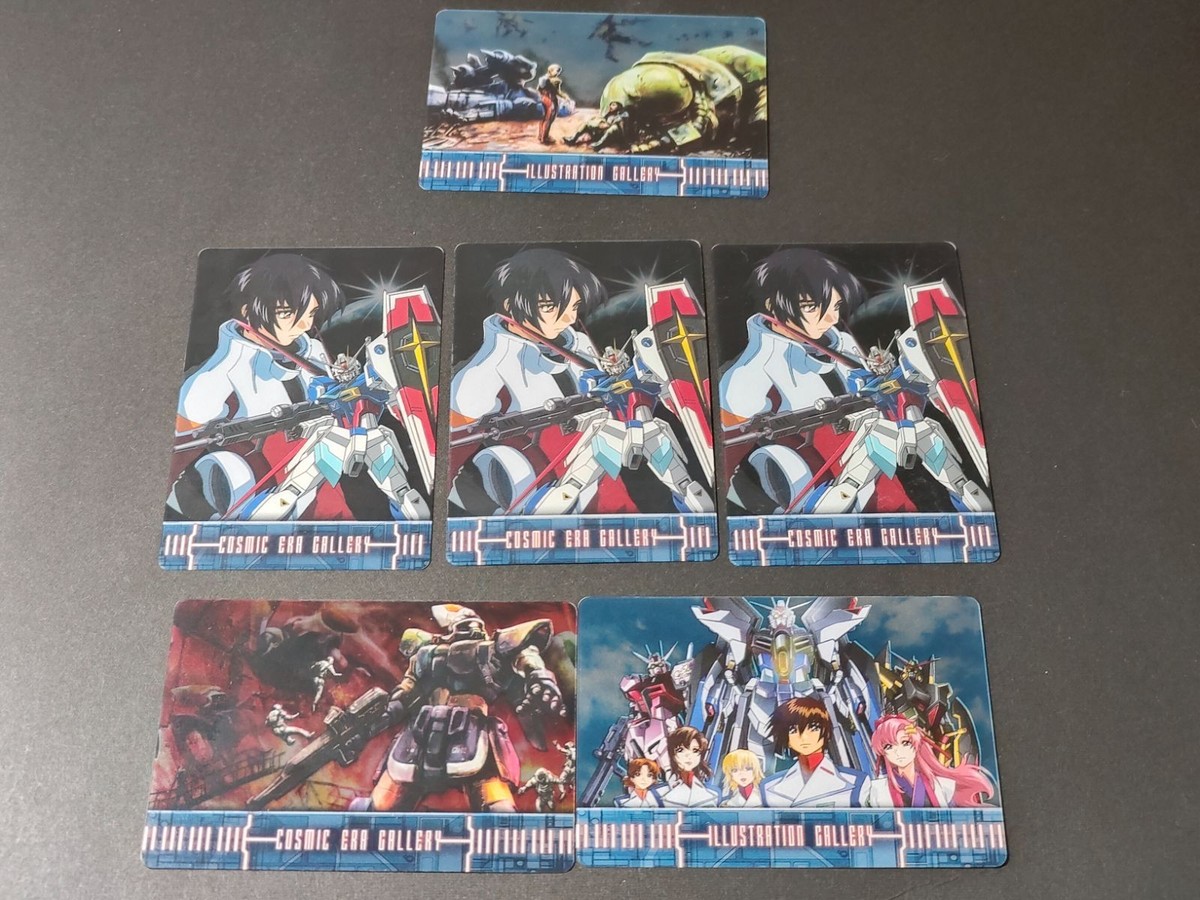 ガンダムSEED イラストレーション ギャラリー カード ウエハース ラクス・クライン ラクス カガリ キラ ヤマト フリーダムガンダム ストライクガンダム シン・アスカ