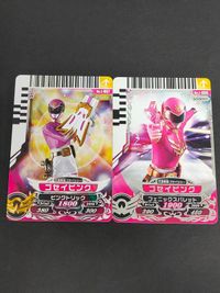 スーパー戦隊 ダイスオー EX DX カード まとめ ゴセイジャー ゴセイピンク No.2-006 No.2-007 サムネイル 1