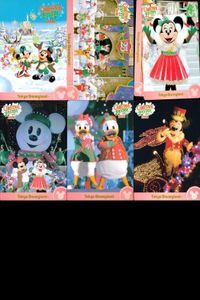 Disney Collection Card Christmas Fantasy 2008 Lot サムネイル 1