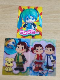 Miku Pekochan Changing Card Japanese Anime