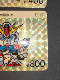 SD Gundam Carddass Gundam F91 G10 Card 1991 サムネイル 3