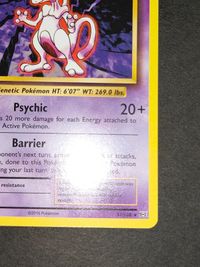 English Mewtwo 51/108 Pokemon Card Game TCG サムネイル 5