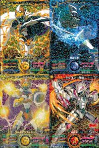 マジンボーン カード P 非売品 まとめ シャーク・ルーク レオ・ギルバー ドラゴン・翔悟 キラ レア サムネイル 1