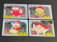 ぷよぷよ カード シール コンパイル 1994 バンダイ ジャンケンスペシャル ぷよぷよジャンケンスペシャル 7 8 10 11 スキヤポデス すけとうだら パノッティ さそりまん