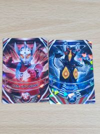 Ultraman Taro Zeton Orb Crystal Card Lot