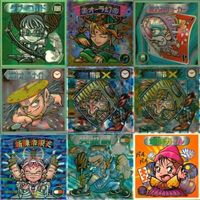 【状態C】 ビックリマン シール まとめ キラ タブーロイド 軍配ガール 失投尉 短針オールナイト 他
