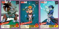 カード 幽遊白書 カードダス スーパーバトル まとめ 妖鋼獣ガタスパル 84 朱雀 81 青龍 82 バンダイ バンプレスト 1993