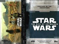 カード まとめ スターウォーズ Star Wars 72 FESTIVAL OF THE ANCESTORS 祖先の祭り 71 KYLO REN STANDS STRONG カイロ・レン、力強く立つ Topps トップス サムネイル 2