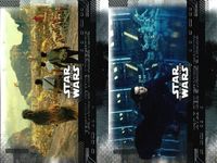 カード まとめ スターウォーズ Star Wars 72 FESTIVAL OF THE ANCESTORS 祖先の祭り 71 KYLO REN STANDS STRONG カイロ・レン、力強く立つ Topps トップス サムネイル 1