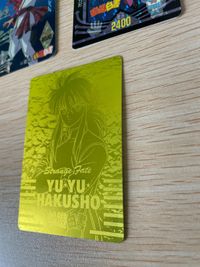 幽遊白書 カード 蔵馬 まとめ キラ アマダ PPカード ゴールドエンボス 133 蔵馬 幽助 桑原 44 4 カードダス プロモ STUDIO PIERROT スタジオぴえろ not for sale 箔押し サムネイル 2