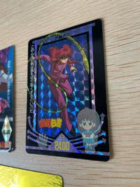 幽遊白書 カード 蔵馬 まとめ キラ アマダ PPカード ゴールドエンボス 133 蔵馬 幽助 桑原 44 4 カードダス プロモ STUDIO PIERROT スタジオぴえろ not for sale 箔押し サムネイル 4