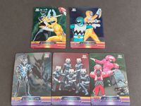 ダイレンジャー ネオジェットマン ヒース星人 ユイ・イブキ ゴーマ３ちゃんズ ギンガマン ガオレンジャー スーパー戦隊シリーズ 30周年 30th ウエハース クリアカード カード 森永 スーパーアニバーサリーカード