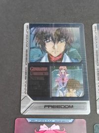 ガンダムSEED ディスティニー ウエハース ウエファーチョコ 森永 まとめ クリアカード ラクス・クライン ザフト テストパイロット テトナ ウィンターズ 3Dカード チェンジング キラ アスラン サムネイル 5