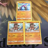 ポケモンカード 旧裏面 英語 海外版 3枚 マケンカニ ドロバンコ 28
