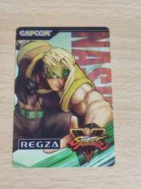 ストリートファイター REGZA レグザ 非売品 カード