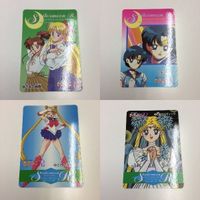 セーラームーン 美少女戦士セーラームーン カード アマダ 238 242 240 252 乙女の純情 許さない！ これで決ま