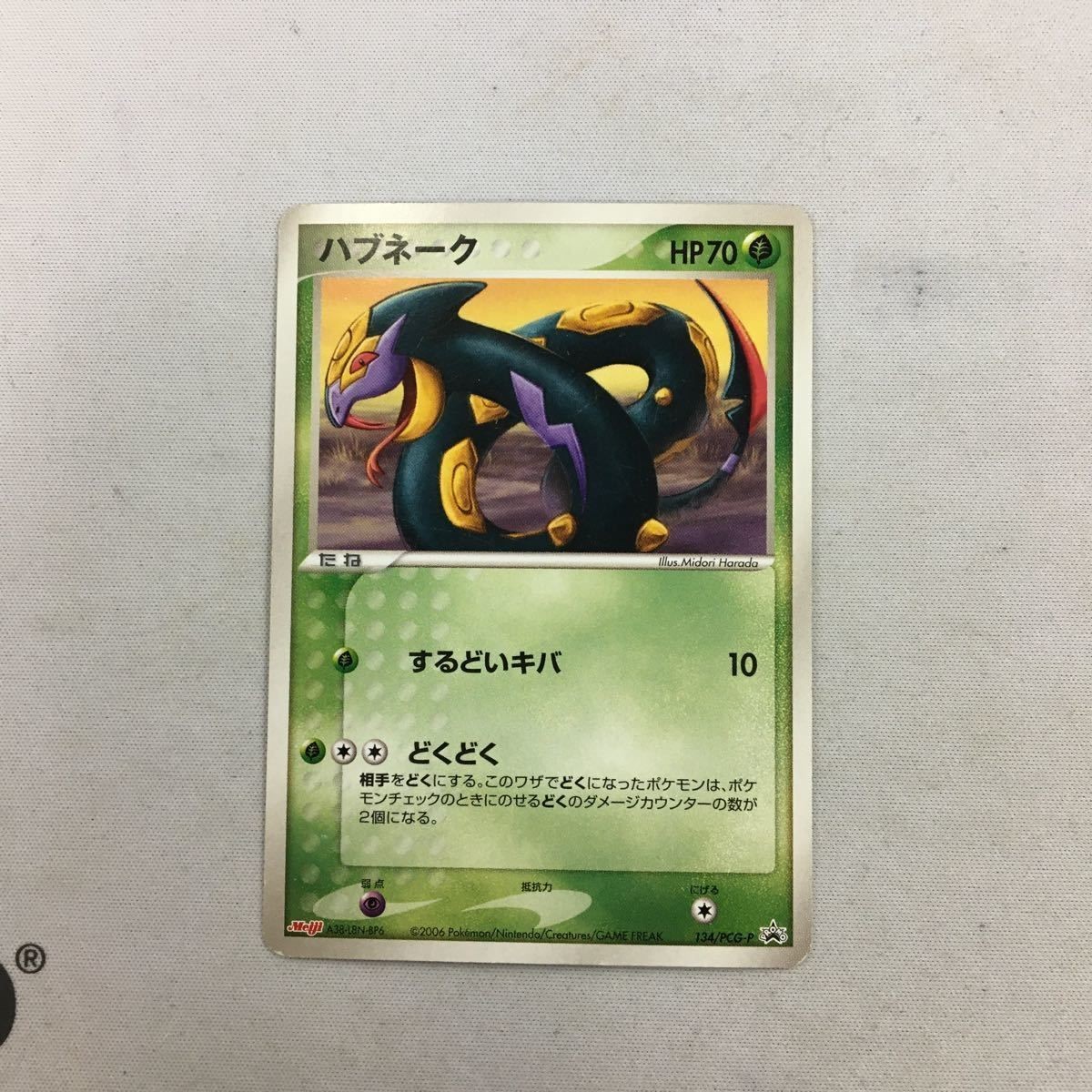ポケモンカード 新裏面 プロモ ハブネーク 62