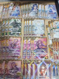 o16-1 ax001 bsc43 バトスピ バトルスピリッツ プレミアム ディーバ 10th c ホロ キラ 4枚セットら サムネイル 6
